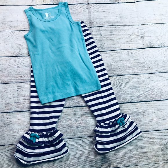 counting daisies Other - Counting Daisies 4t Ruffle pant +NWT Primary tank